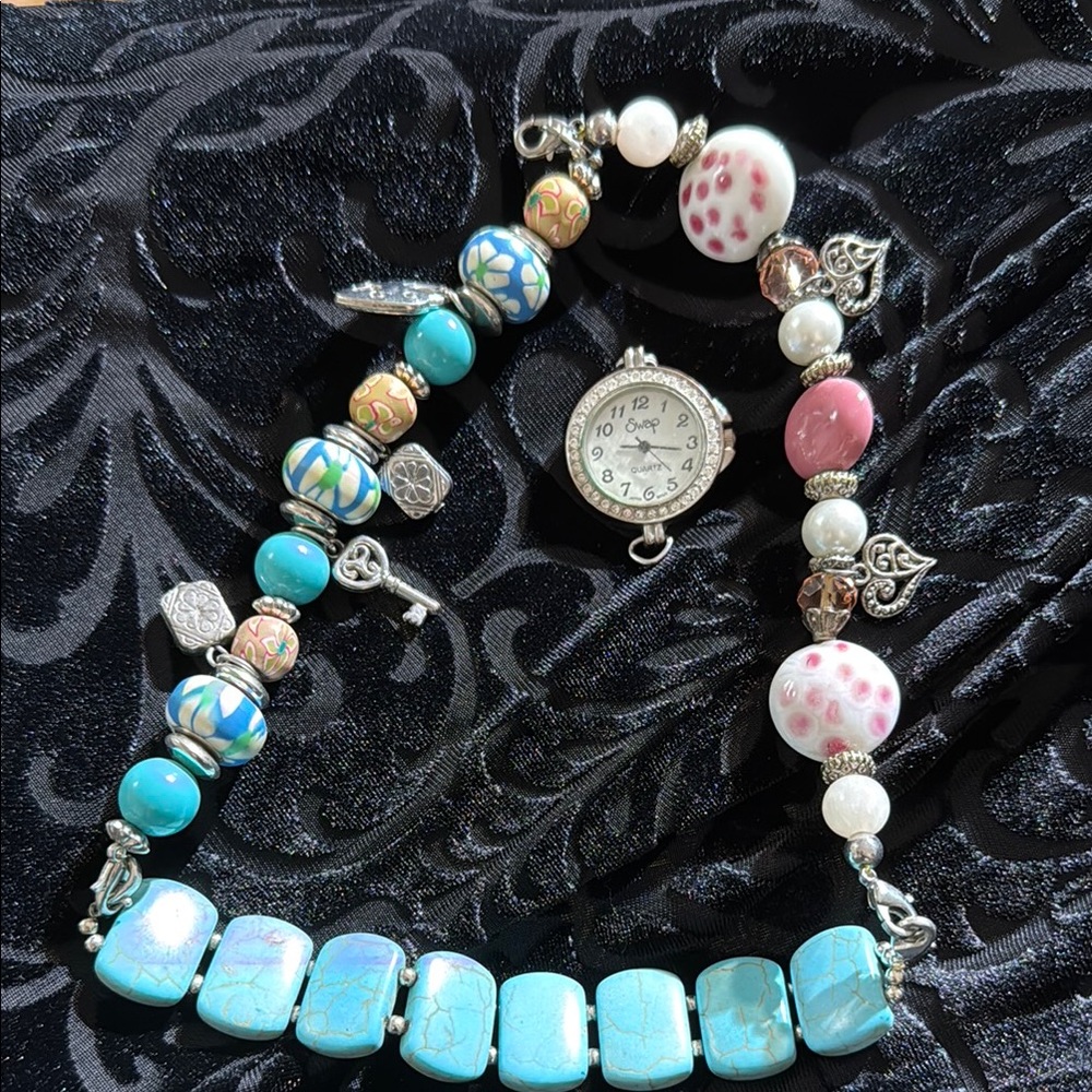 Charming Multicolor Beaded Women's Bracelet